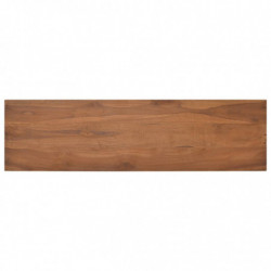 TV-Schrank 110x30x50 cm Massivholz Teak