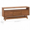 TV-Schrank 110x30x50 cm Massivholz Teak