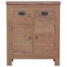 Sideboard 65×30×75 cm Teak Massivholz