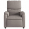 Relaxsessel Taupe Stoff