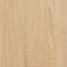 Bettgestell mit Kopf- und Fußteil Sonoma-Eiche 90x200 cm