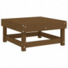 3-tlg. Garten-Lounge-Set Honigbraun Massivholz Kiefer