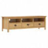 TV-Schrank Hill Honigbraun 158x40x47 cm Massivholz Kiefer