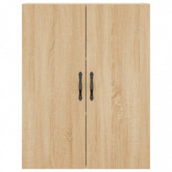 Highboard Sonoma-Eiche 69,5x34x180 cm Holzwerkstoff