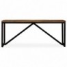 Sitzbank Massivholz 110x35x45 cm