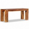 Sitzbank Massivholz 110x35x45 cm