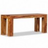 Sitzbank Massivholz 110x35x45 cm