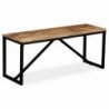 Sitzbank Massiv-Mangoholz 110 x 35 x 45 cm