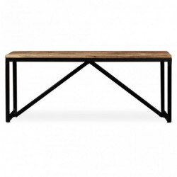 Sitzbank Massiv-Mangoholz 110 x 35 x 45 cm