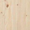 Regal mit 5 Böden A-Form 110x40x180,5 cm Massivholz Kiefer