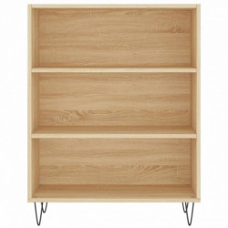 Highboard Sonoma-Eiche 69,5x34x180 cm Holzwerkstoff