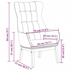 Relaxsessel Braun Stoff