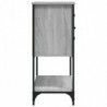 Sideboard Grau Sonoma 100x36x85 cm Holzwerkstoff