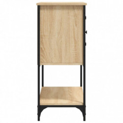 Sideboard Sonoma-Eiche 100x36x85 cm Holzwerkstoff