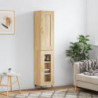 Highboard Sonoma-Eiche 34,5x34x180 cm Holzwerkstoff