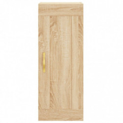 Highboard Sonoma-Eiche 34,5x34x180 cm Holzwerkstoff