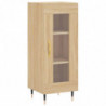 Highboard Sonoma-Eiche 34,5x34x180 cm Holzwerkstoff