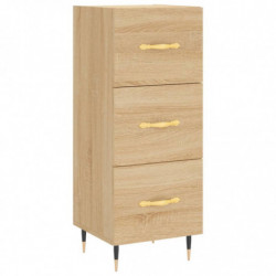 Highboard Sonoma-Eiche 34,5x34x180 cm Holzwerkstoff