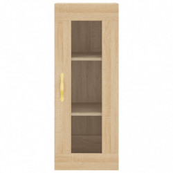 Highboard Sonoma-Eiche 34,5x34x180 cm Holzwerkstoff