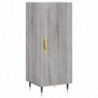 Highboard Grau Sonoma 34,5x34x180 cm Holzwerkstoff