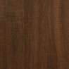 Highboard Braun Eichen-Optik 62x32x106,5 cm Holzwerkstoff