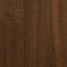 Konsolentisch Braun Eichen-Optik 156x28x80,5 cm Holzwerkstoff