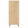 Highboard Sonoma-Eiche 34,5x34x180 cm Holzwerkstoff