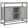 Sideboard Grau Sonoma 100x35x80 cm Holzwerkstoff