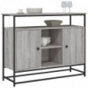 Sideboard Grau Sonoma 100x35x80 cm Holzwerkstoff