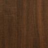 Sideboard Braun Eichen-Optik 100x35x75 cm Holzwerkstoff