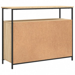 Sideboard Sonoma-Eiche 100x35x80 cm Holzwerkstoff