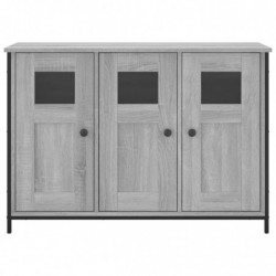 Sideboard Grau Sonoma 100x35x70 cm Holzwerkstoff