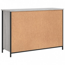 Sideboard Grau Sonoma 100x35x70 cm Holzwerkstoff