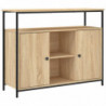 Sideboard Sonoma-Eiche 100x35x80 cm Holzwerkstoff