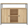 Sideboard Sonoma-Eiche 100x35x80 cm Holzwerkstoff