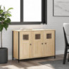 Sideboard Sonoma-Eiche 100x35x70 cm Holzwerkstoff