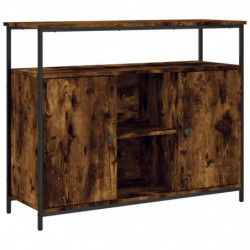 Sideboard Räuchereiche 100x35x80 cm Holzwerkstoff