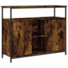 Sideboard Räuchereiche 100x35x80 cm Holzwerkstoff