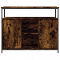 Sideboard Räuchereiche 100x35x80 cm Holzwerkstoff