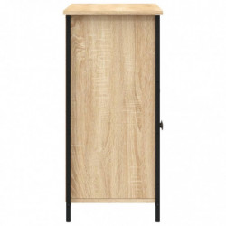Sideboard Sonoma-Eiche 100x35x75 cm Holzwerkstoff