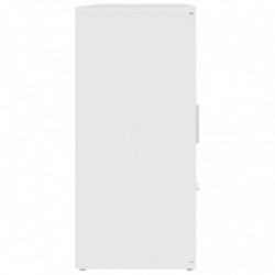 Sideboard Weiß 91x29,5x65 cm Holzwerkstoff