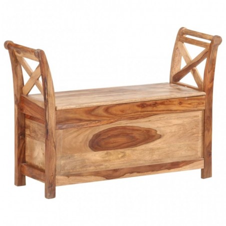 Sitzbank 103 x 33 x 72 cm Massivholz Palisander