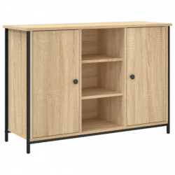 Sideboard Sonoma-Eiche 100x35x70 cm Holzwerkstoff