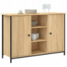 Sideboard Sonoma-Eiche 100x35x70 cm Holzwerkstoff