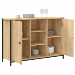 Sideboard Sonoma-Eiche 100x35x70 cm Holzwerkstoff