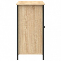 Sideboard Sonoma-Eiche 100x35x70 cm Holzwerkstoff