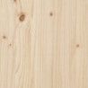 Massivholzbett mit Kopfteil Kiefer 90x200 cm