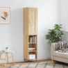 Highboard Sonoma-Eiche 34,5x34x180 cm Holzwerkstoff