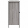 Sideboard Grau Sonoma 100x33x75 cm Holzwerkstoff
