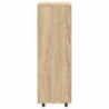 Kleiderschrank Sonoma-Eiche 80x40x110 cm Holzwerkstoff